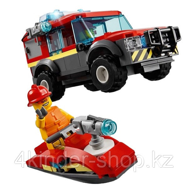 LEGO City 60215 Конструктор Лего Город Пожарные: Пожарное депо - фото 3 - id-p88224203