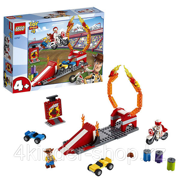 LEGO Juniors 10767 Конструктор ЛЕГО Джуниорс История игрушек-4: Трюковое шоу Дюка Бубумса