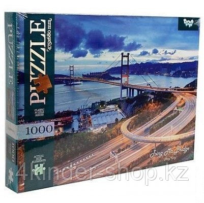 Пазлы 1000эл. "Tsing Ma Bridge", фото 1