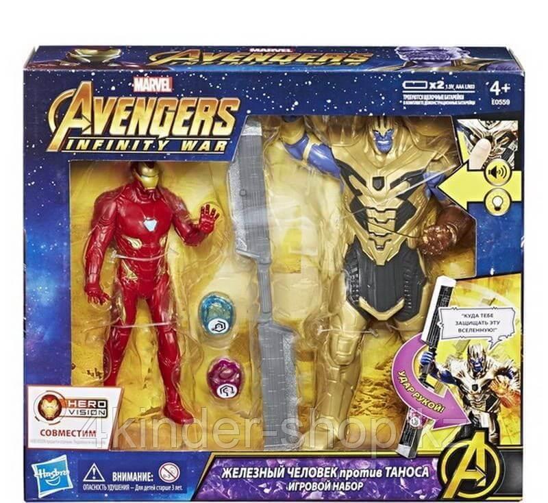Avengers.Infinity War: Игровой набор Железный Человек против Таноса - фото 1 - id-p88224451