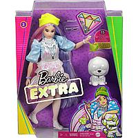 Кукла Barbie Экстра в радужном пальто