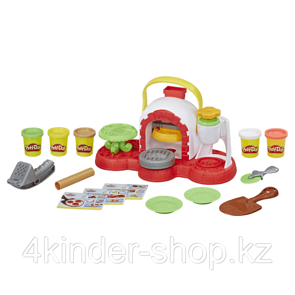 Hasbro Play-Doh Игровой набор масса для лепки "Печем Пиццу" - фото 1 - id-p88224540