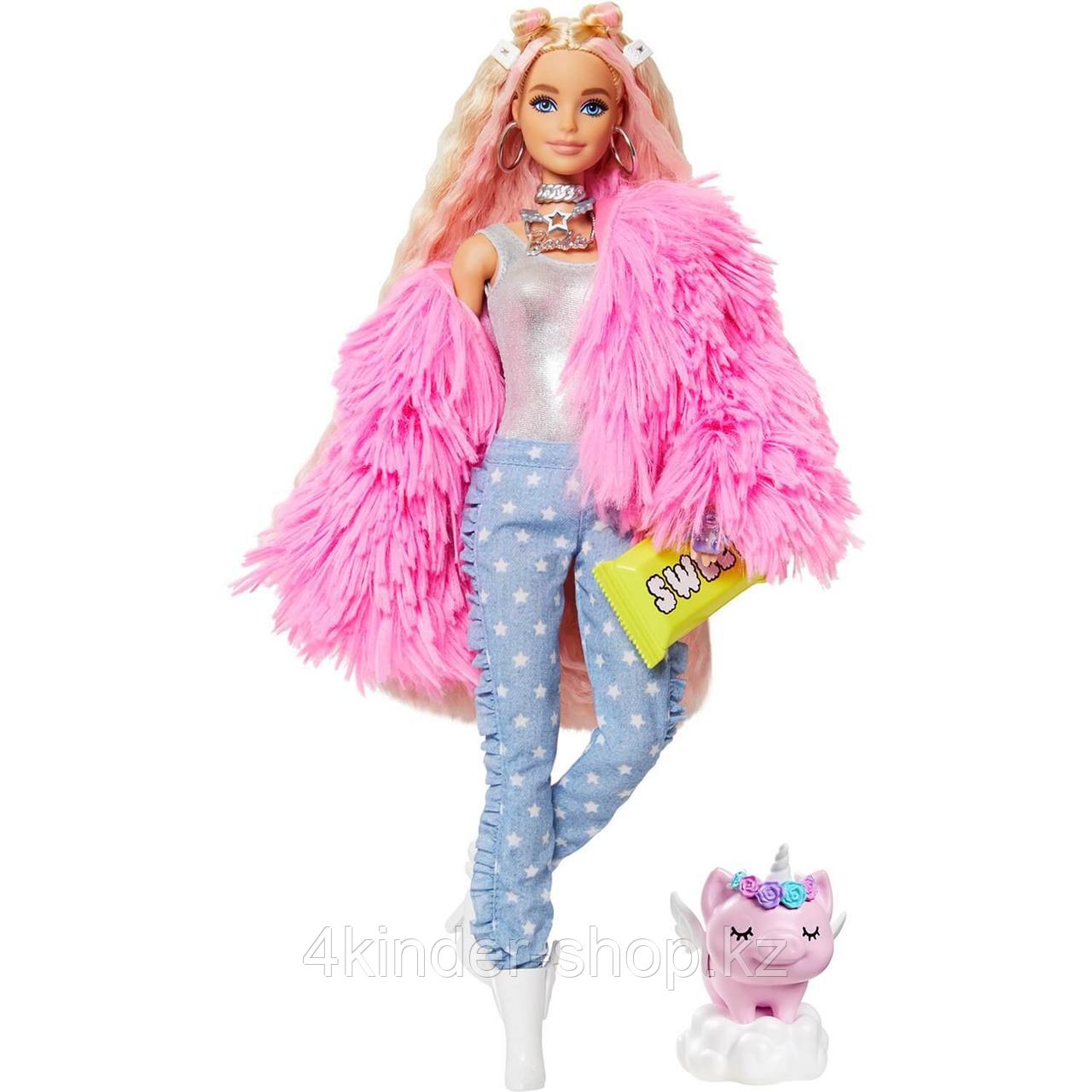 Кукла Barbie Экстра в розовой куртке - фото 2 - id-p88225682