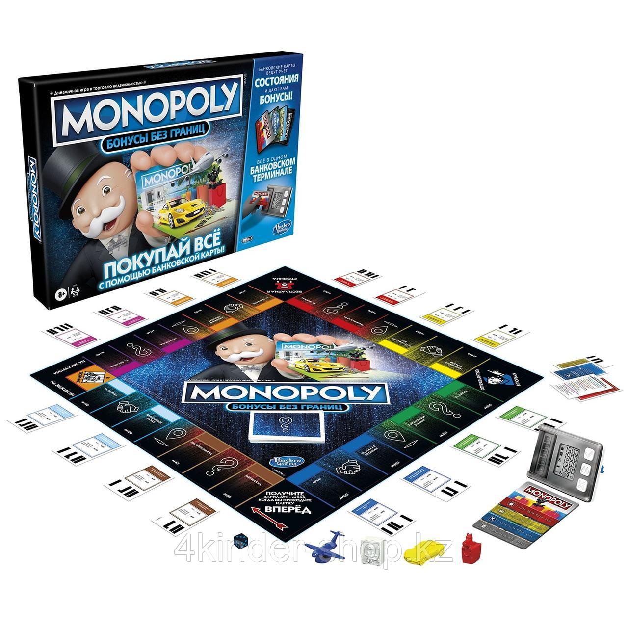 Игра настольная Monopoly Монополия Бонусы без границ - фото 2 - id-p88225763