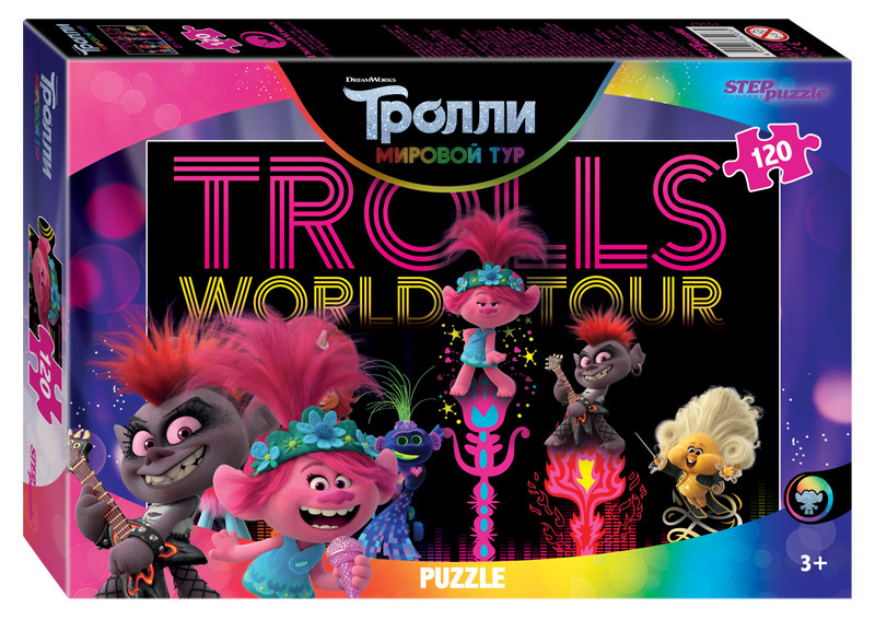 Мозаика "puzzle" 120 "Trolls - 2" (DreamWorks) - фото 3 - id-p88226847