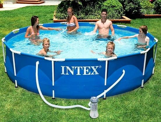 Каркасный бассейн INTEX 28202 METAL FRAME POOL