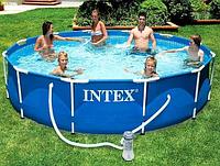 Каркасный бассейн INTEX 28202 METAL FRAME POOL