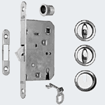 Замок врезной для раздвижных дверей AGB В 01918.50.03