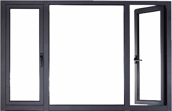 Поворотно-откидные алюминиевые окна - фото 2 - id-p88280544