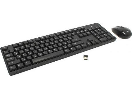 Комплект беспроводной клавиатура+ мышь Defender Berkeley C-915 RU,черный - фото 1 - id-p88288352