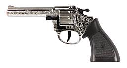 Пистолет "Специальный агент" Ringo хромированный, 8-зарядный, 198 мм