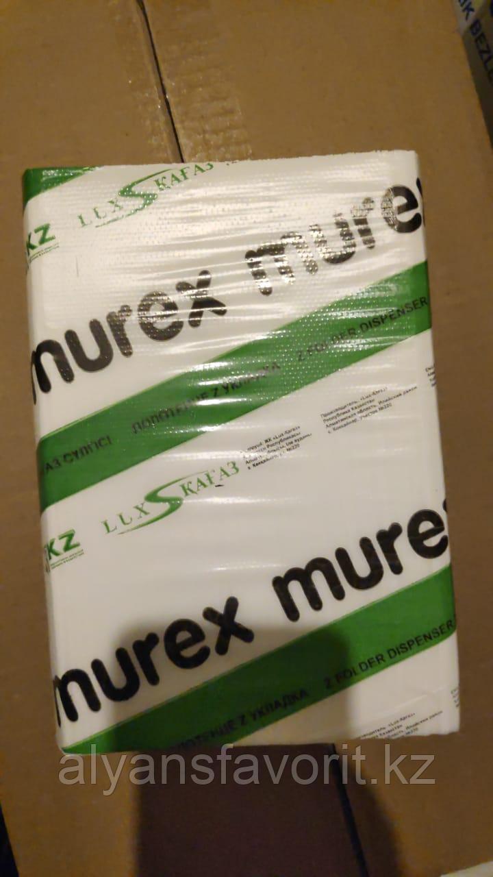 Бумажные полотенца Z-сложение (Murex), 12 пач/ кор , 200 листов. размер: 21*21 см.