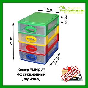 Комод "МИНИ" 4-х секционный ( код 416-5), фото 2