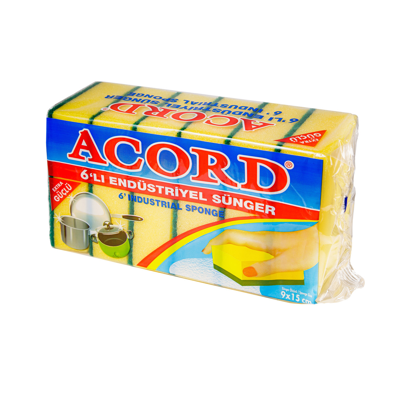 Губка "Accord 6шт/ГУБ000265, фото 1