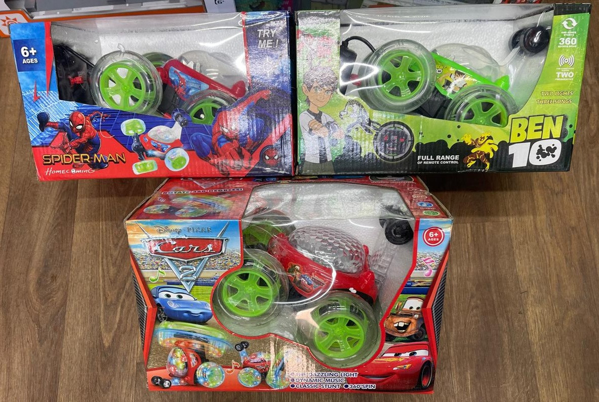Радиоуправляемая машина Disney Pixar Cars с аккумулятором, со светомузыкой