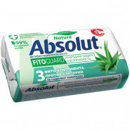 Absolut "Алоэ" хош иісті сабыны, бактерияға қарсы, қағаз орамасы, 90г