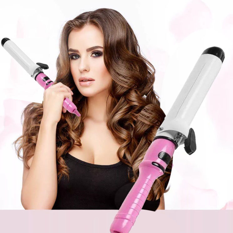 Плойка для волос MRM-Power professional диаметр 32мм MR 8788 розовая