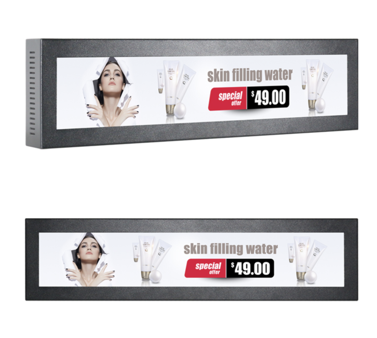Рекламные и информационные экраны Digital Signage (мин заказ 10 штук.) 19" Ultra-wide Stretched LCD Monitor - фото 2 - id-p88299293