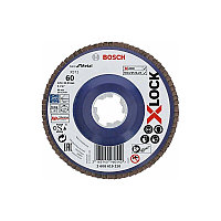 Жапырақшалы шеңбер bFM,125,G60, X-Lock / BOSCH, Flap Disc bFM,125,G60, X-Lock