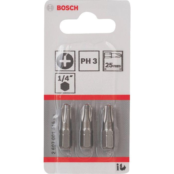 Бит PH3 25ммx25 / BOSCH, Bit PH3 25mmx25 - фото 1 - id-p88303057