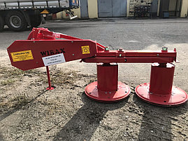 Косилка роторная навесная двухдисковая 1.25м Wirax, фото 3