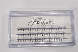 Накладныe ресницы пучковые  Farizuwwa 0,10 mm
