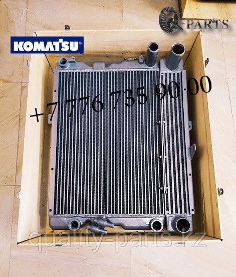 Радиатор в сборе, экскаватор погрузчик, Komatsu WB93, Komatsu WB97