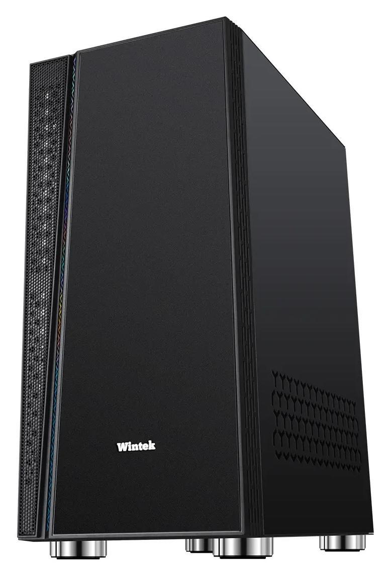 Компьютерный корпус Wintek Dream K209 TG, ATX/Micro ATX, USB 1*3.0/2*2.0, 0,55 mm, 1*12cm SR Fan