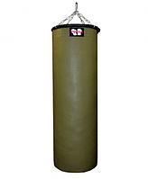 Боксерский мешок двойной тент хаки Рокки (размер в ассортименте) (Высота 100 см, Диаметр 40 см, Вес 40 кг)
