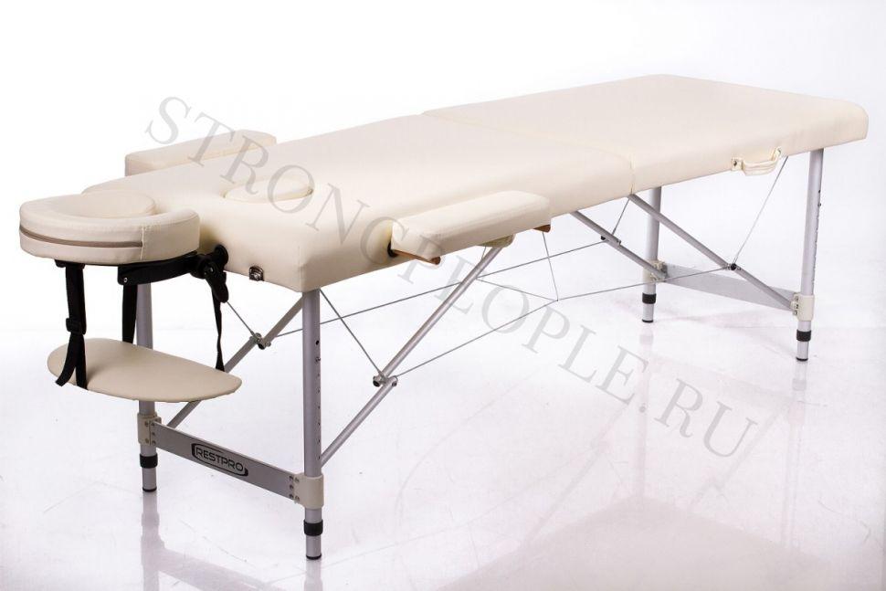 Складной массажный стол Restpro Alu 2 (M) Cream - фото 1 - id-p40509286