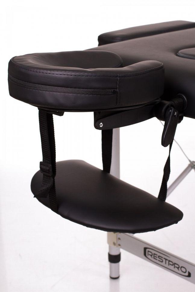 Складной массажный стол Restpro Alu 2 (S) Black - фото 4 - id-p40509287