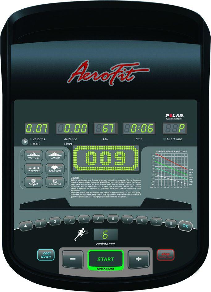 Эллиптический тренажер Aerofit X4-E LED - фото 2 - id-p63081805