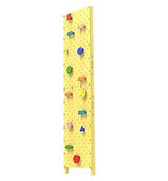 Детский скалодром Геометрия (ширина 0,6 метра) (Желтый)