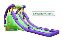 Надувная двойная водная горка Happy Hop 9029 (Двойное скольжение)