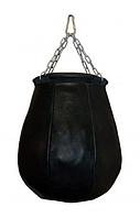Боксерская груша Рокки натуральная кожа (размер в ассортименте) (Высота 60 см, Диаметр 50 см, Вес 50 кг)