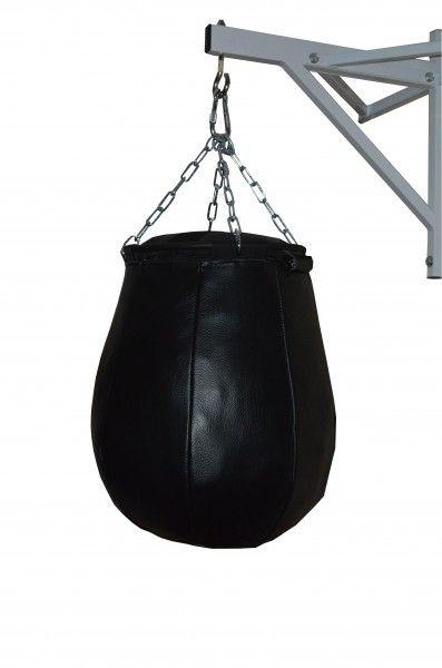 Боксерская груша Рокки натуральная кожа (размер в ассортименте) (Высота 60 см, Диаметр 50 см, Вес 50 кг) - фото 5 - id-p74112144