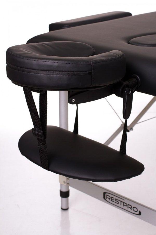 Складной массажный стол - кушетка Restpro Alu 3 (Черный) - фото 8 - id-p74111822