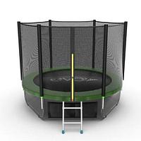 Батут EVO Jump External 8ft + Lower net (Зеленый)