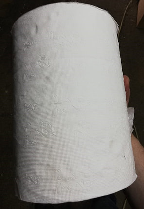 Бумажные полотенца с центральной вытяжкой 1- слойные, 140 м. 9 рул. в уп., фото 2