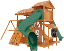 Детская деревянная площадка   Домик 4", фото 3