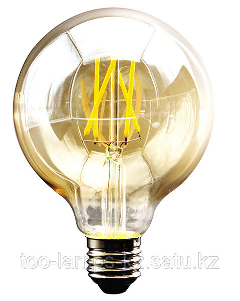 Светодиодная декоративная лампа LEDISONE-RETRO/G95/8W/SMD/E27/25K/220V/CBOX