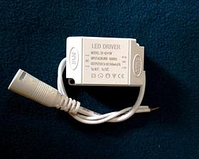 Споттар мен шамдарға арналған драйвер 240mA DC9-15V 4W