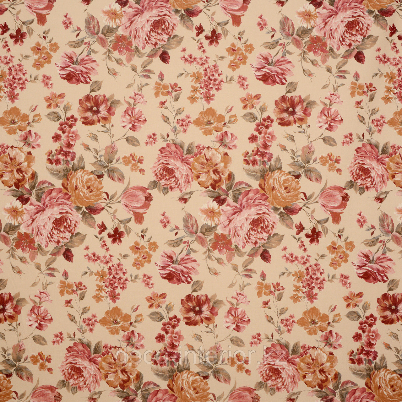 Портьерная ткань для штор с крупными цветами - фото 3 - id-p13858410