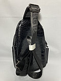 Мужская нагрудная сумка-кобура (высота 24 см, ширина 14 см, глубина 5 см), фото 4