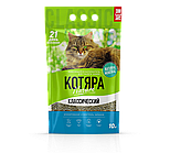 Котяра, Комкующийся наполнитель, классический, уп 10 л