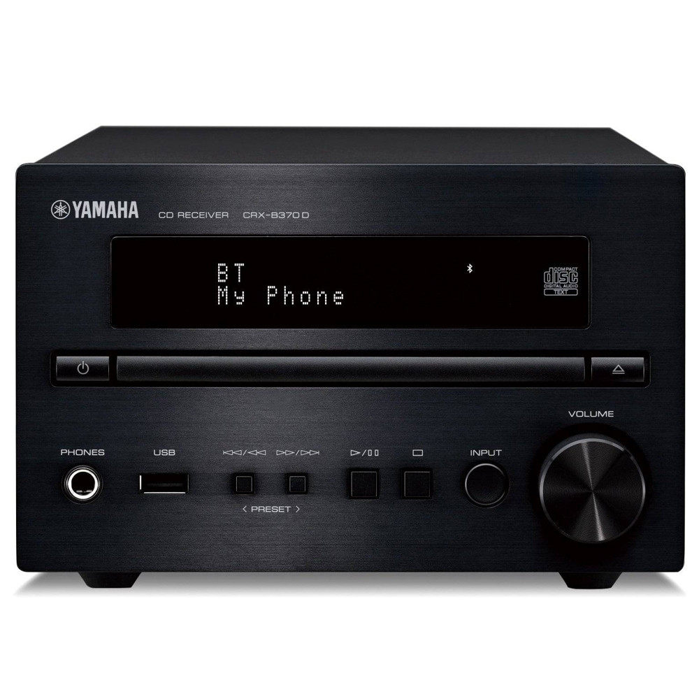 CD ресивер Yamaha CRX-B370 Black - фото 1 - id-p88361959