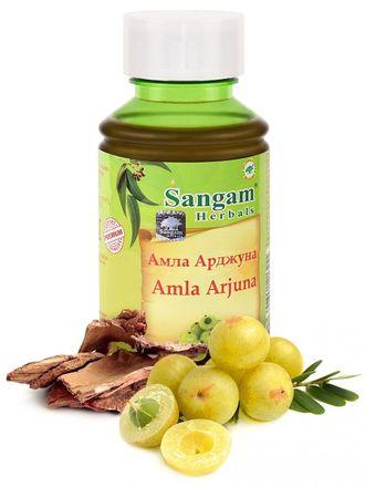Натуральный сок "Амла Арджуна", 500 мл, Sangam Herbals