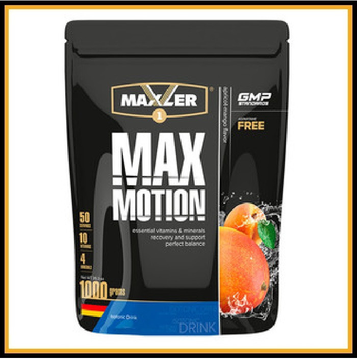 Изотоник Maxler Max Motion 1000 г «Апельсин»
