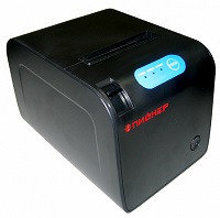 Принтер чековый Rongta Пионер RP328USE (USB+LAN+RS232) Black
