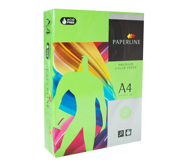 Бумага цветная Paperline "Parrot" А4, 80 г/м2, 500л.